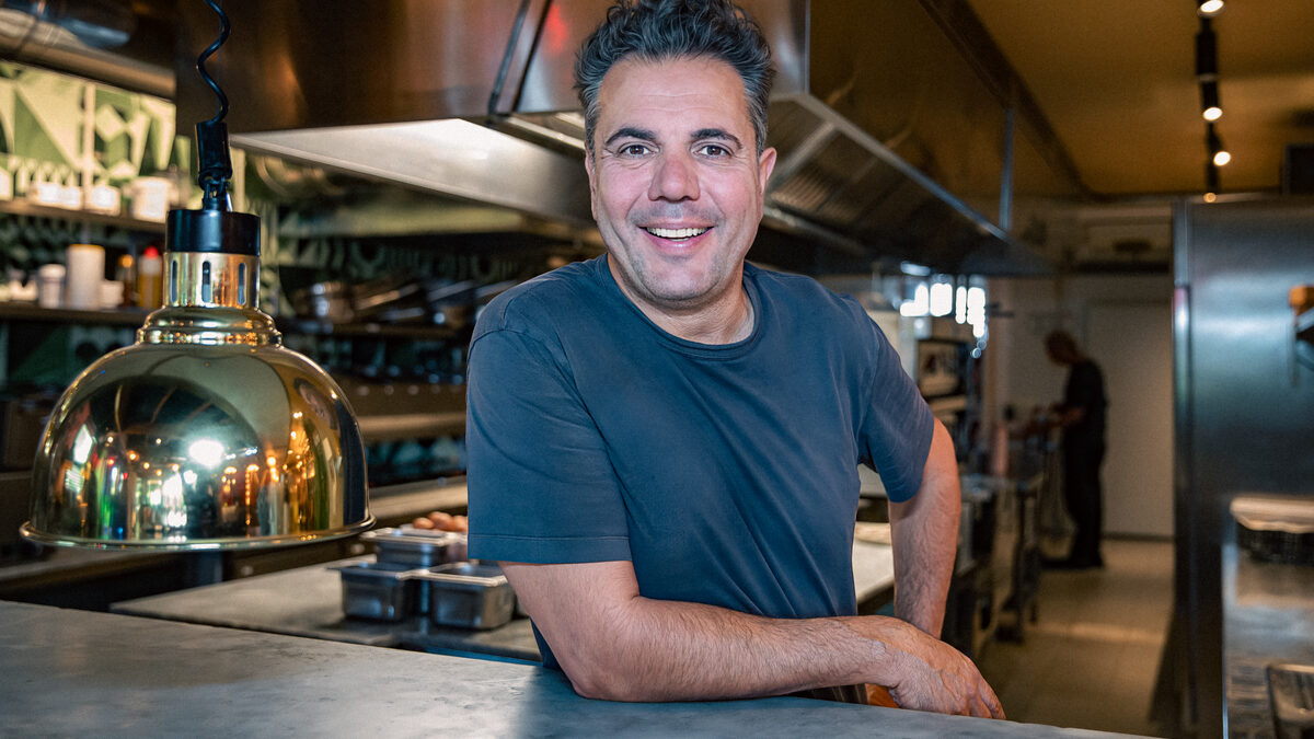Paolo Maglia, fundador del Grupo Italian Fooding, en el interiorl de uno de sus restaurantes