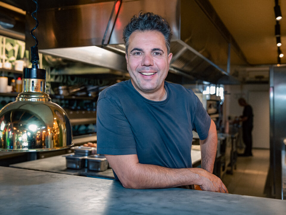Paolo Maglia, fundador del Grupo Italian Fooding, en el interiorl de uno de sus restaurantes
