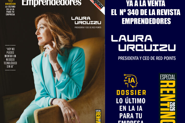 Esta es la portada del número 340 de octubre de 2026 de la revista Emprendedores