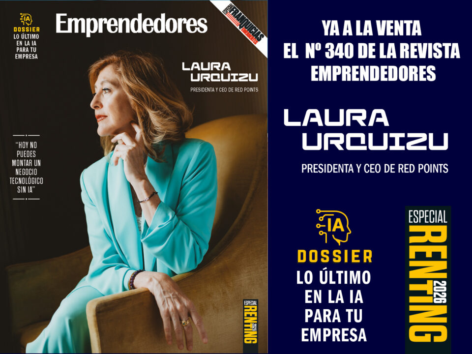 Esta es la portada del número 340 de octubre de 2026 de la revista Emprendedores