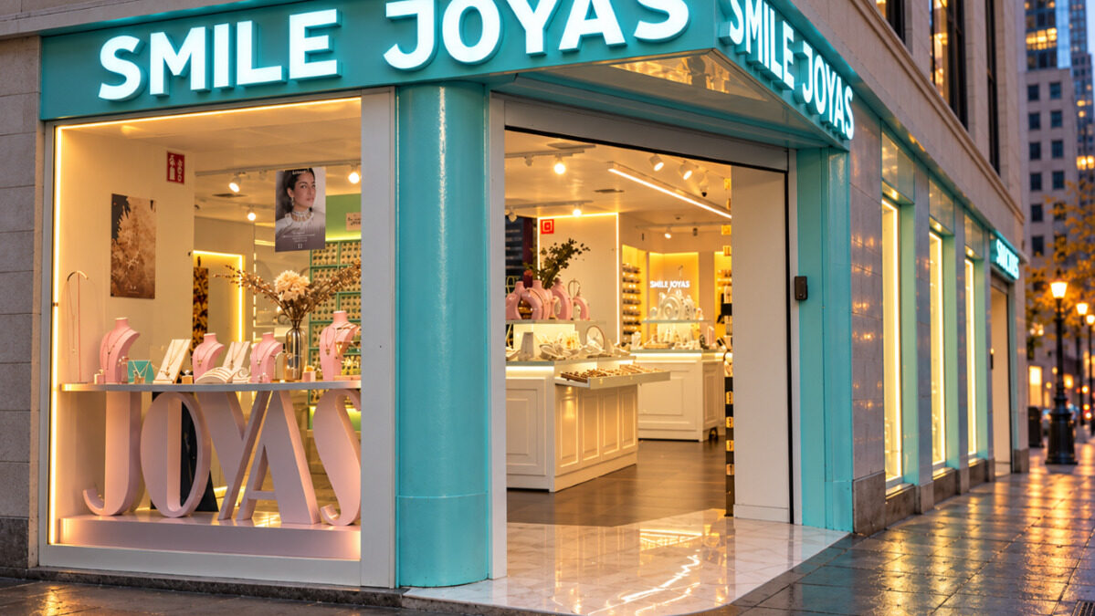 Exterior de una tienda de la franquicia Smile Joyas