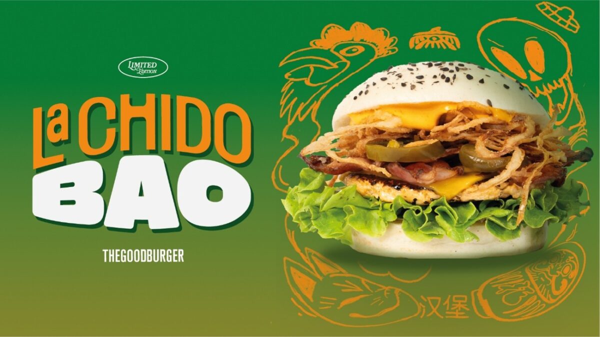 Imagen de Chidobao la nueva burger de edición limitada de The Good Burger