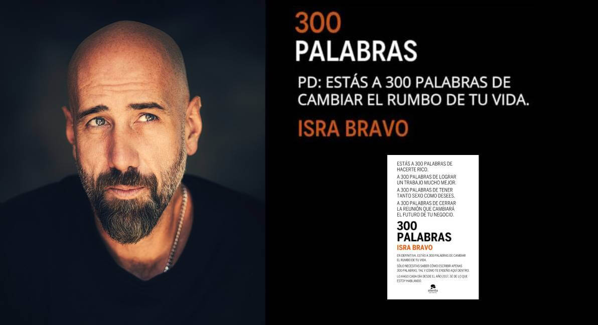 Isra Bravo presenta el libro 300 palabras
