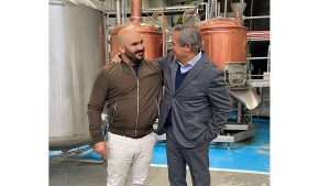 pedro ducha e ignacio Mira cerveza Old bastard