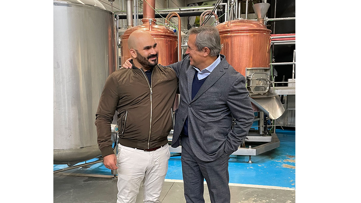pedro ducha e ignacio Mira cerveza Old bastard