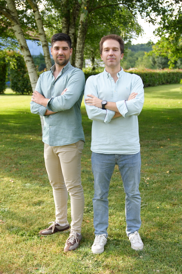 Brais Armiño y Javier Pollos, fundadores de AtlantHy