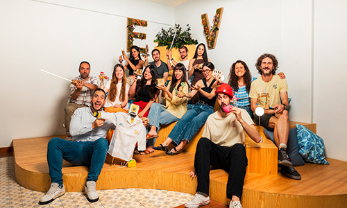 Parte del equipo de Academia de Inventores