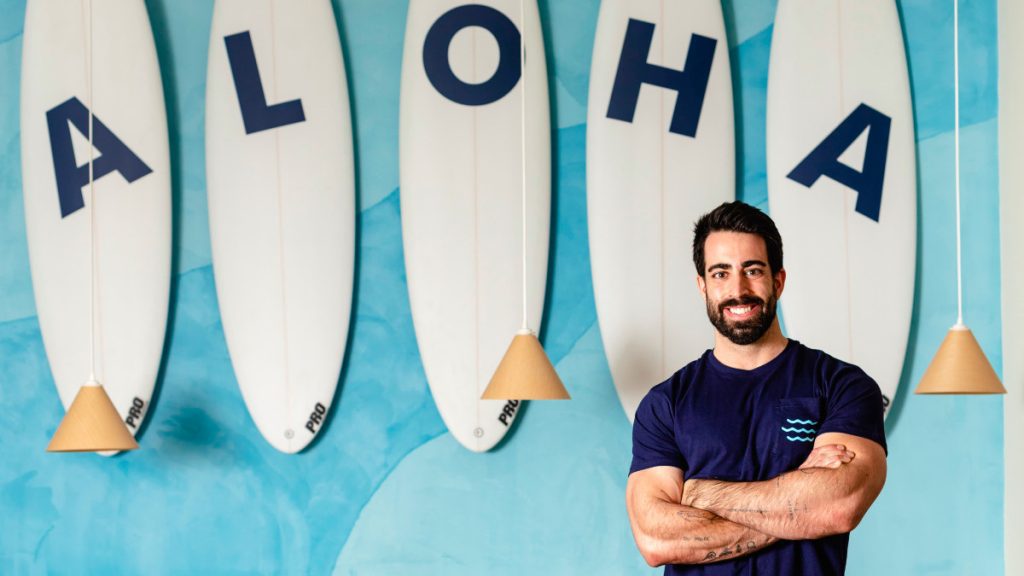 Guillermo Fuente CEO de Aloha Poké