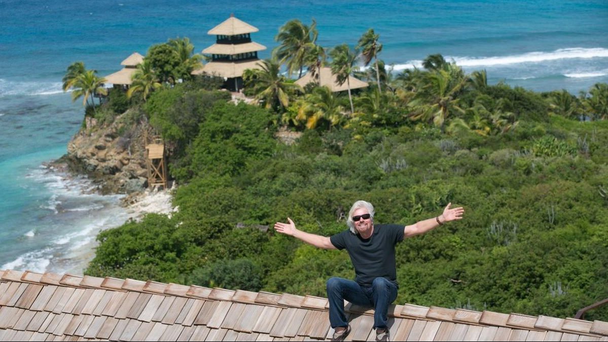 Richard Branson y su vida en la cumbre de los emprendedores