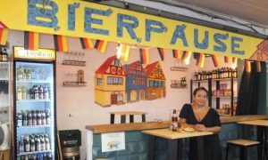 BierPause, cervecería alemana e mercado de La Cebada, Madrid. Cecilia Quispe