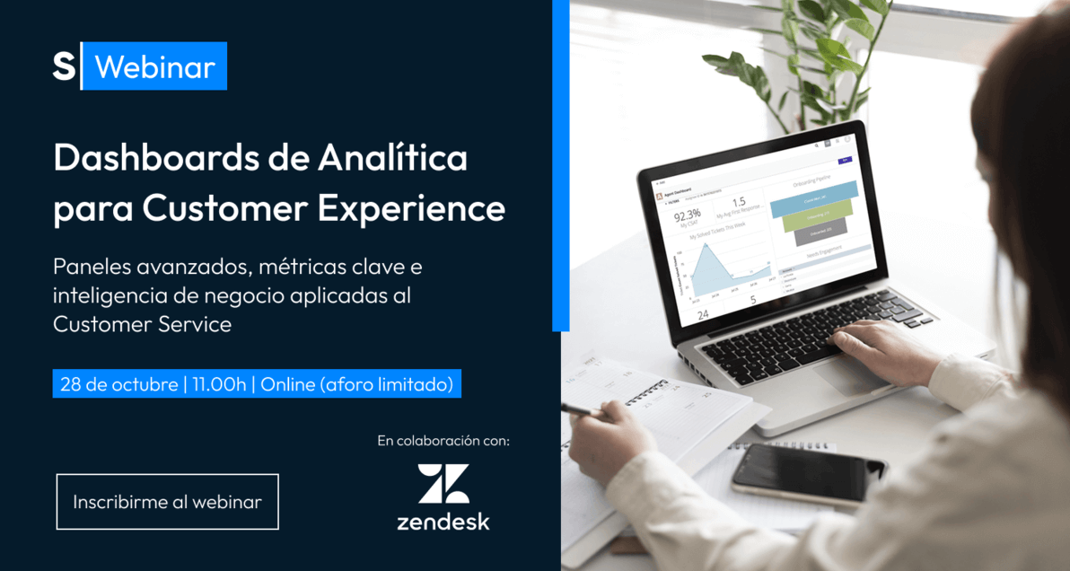 Transforma la atención al cliente con el poder de la analítica con Zenkesk y Sngular