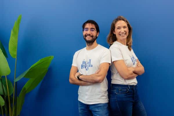 Carlos Rivera y Ana Marshall, equipo directivo de la Fundación Alex Rivera