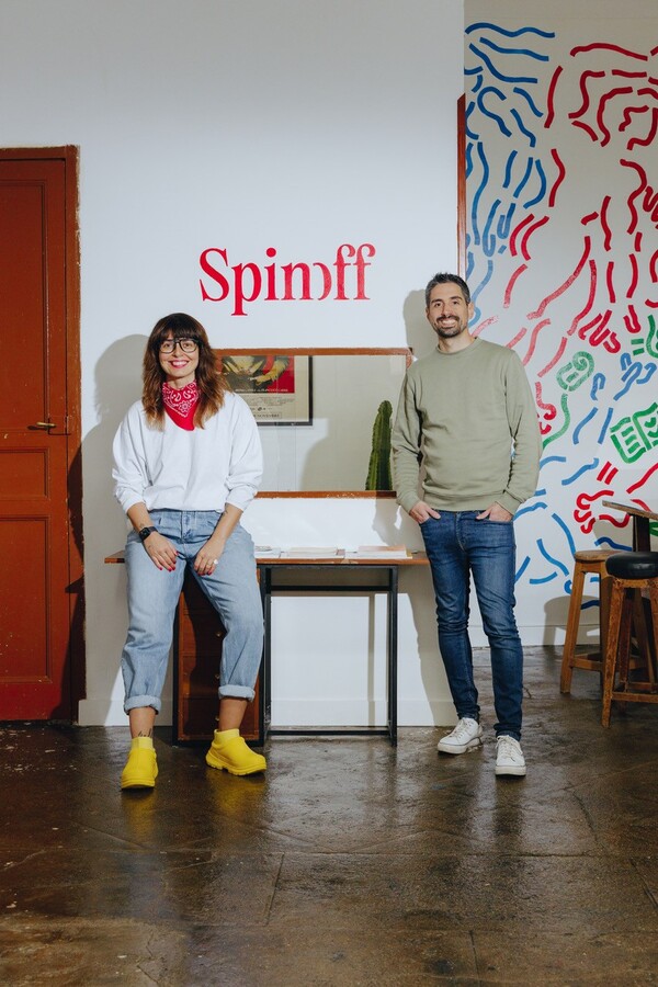 Carolina Rodríguez y Carlos Murillo, de Spinoff