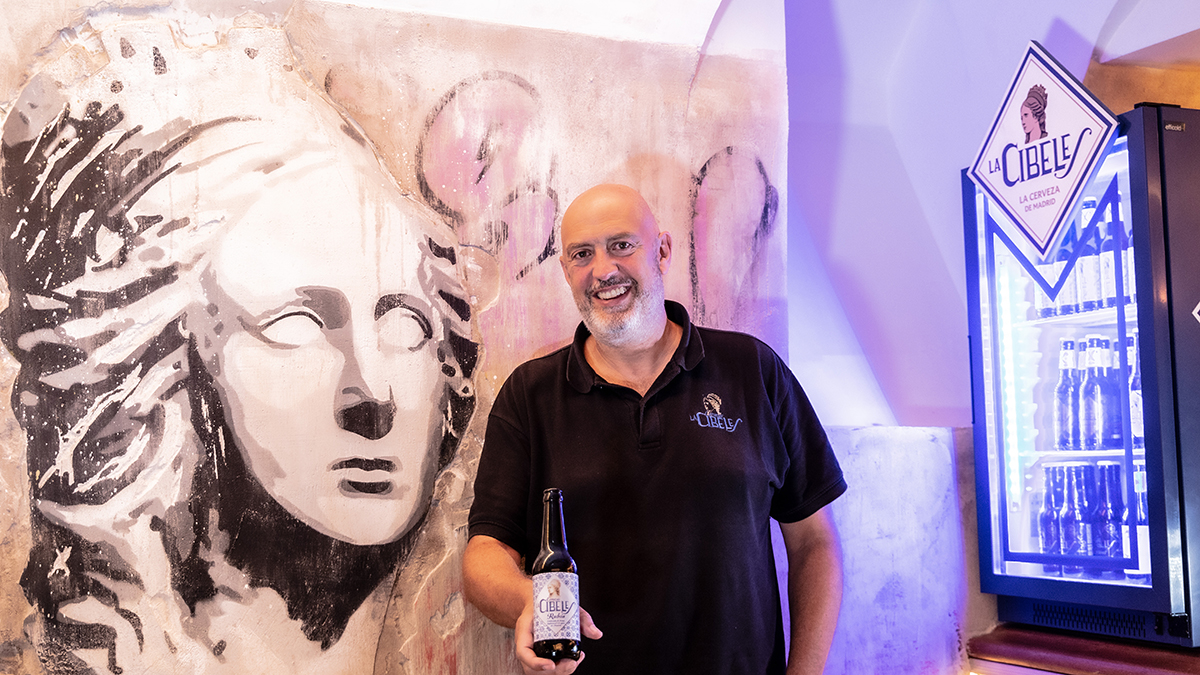 David Castro, fundador de la cervecera La Cibeles