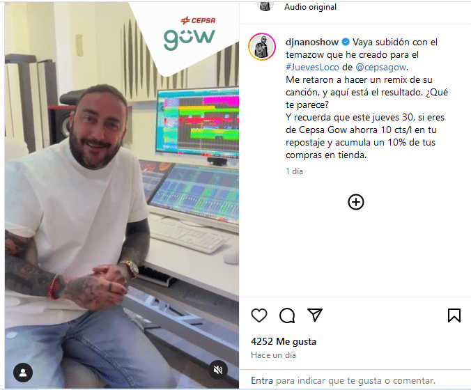 DJ Nano y Wally López se suman al Jueves Loco de Cepsa Gow