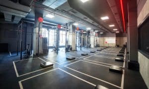 Interior de un gimnasio Distrito Estudio