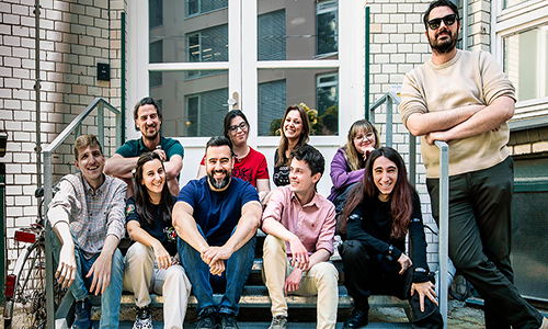 Parte del equipo de Klang Games
