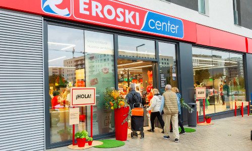 Supermercado Eroski en Pamplona
