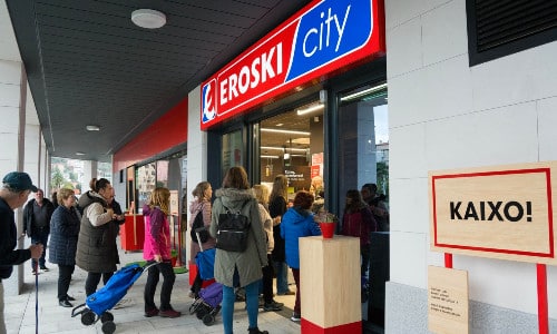 Supermercado Eroski City en Zarautz