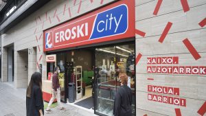 Supermercado franquiciado Eroski City Bilbao