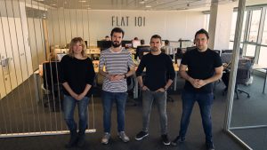 Flat 101, equipo fundador