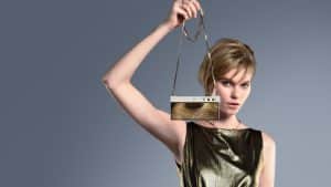 HONOR V Purse Gold