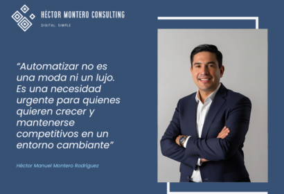 Héctor Manuel Montero Rodríguez presenta su metodología para automatizar pequeñas empresas