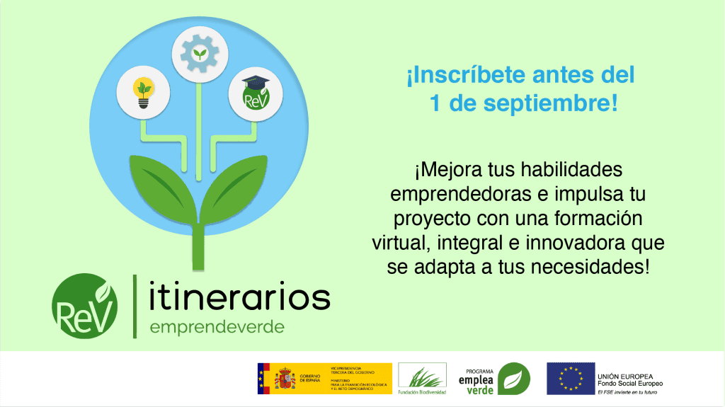 Si tienes una idea en economía verde, puedes recibir formación gratuita