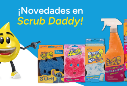 123tinta.es amplía su catálogo con la incorporación de la gama de limpieza de Scrub Daddy