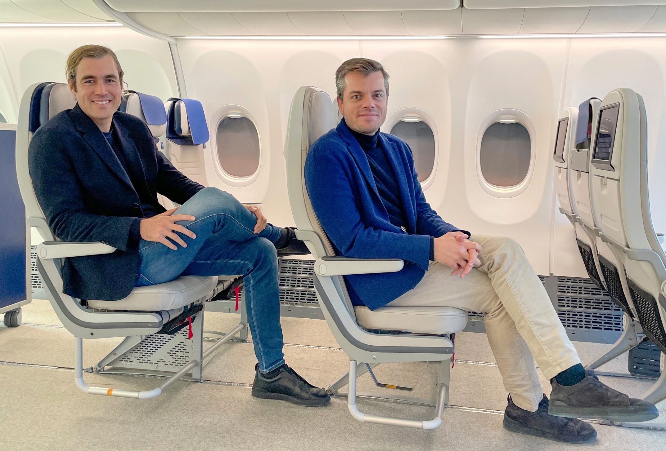 Jimmy Martínez y Pablo Linz