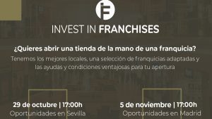 Foros locales Invest in franchise