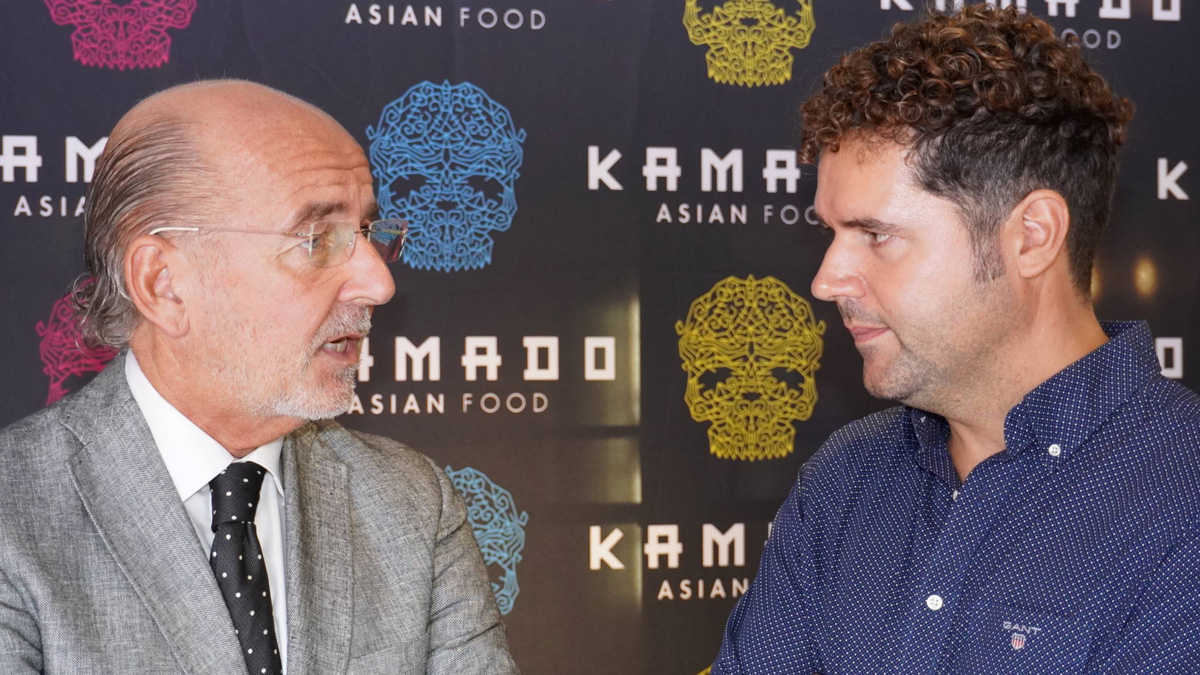 Ignacio Granado (El Corte Inglés) y Kima Fuentes (Kamado)