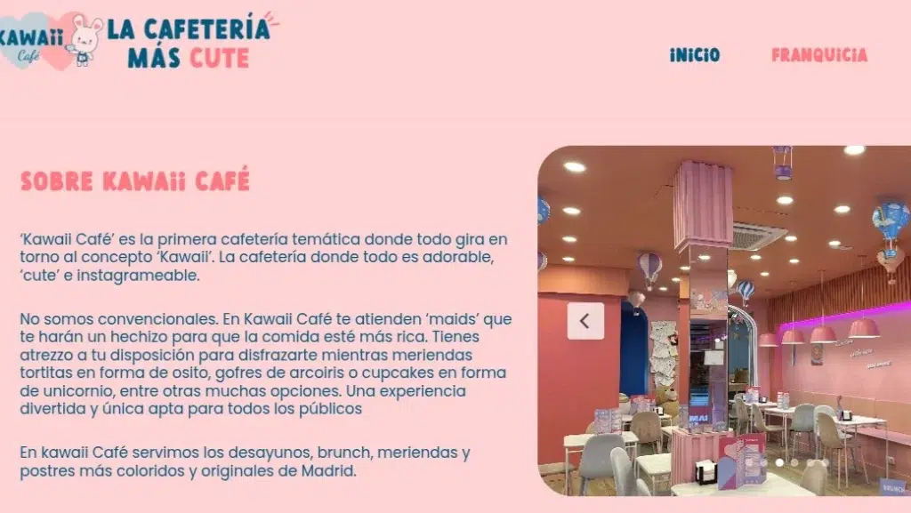 Franquicia Kawaii Café