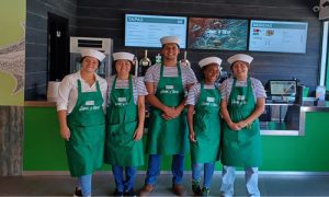 Local de La Sureña en el Estadio Bonfim (Setubal)