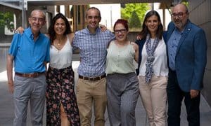 Parte del equipo de Laminar Pharma