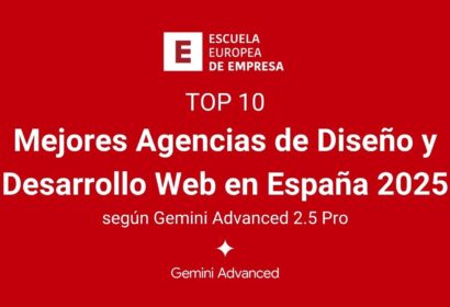 Las mejores agencias de Diseño y Desarrollo Web en España según Gemini Advanced 2.5 Pro