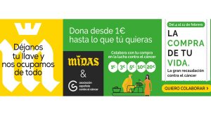Midas campaña solidaria contra el cáncer