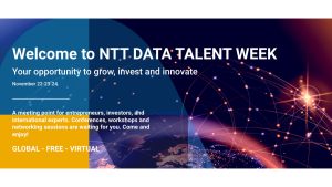 NTT DATA Talent Week, la semana dedicada al emprendimiento que está cambiando el mundo