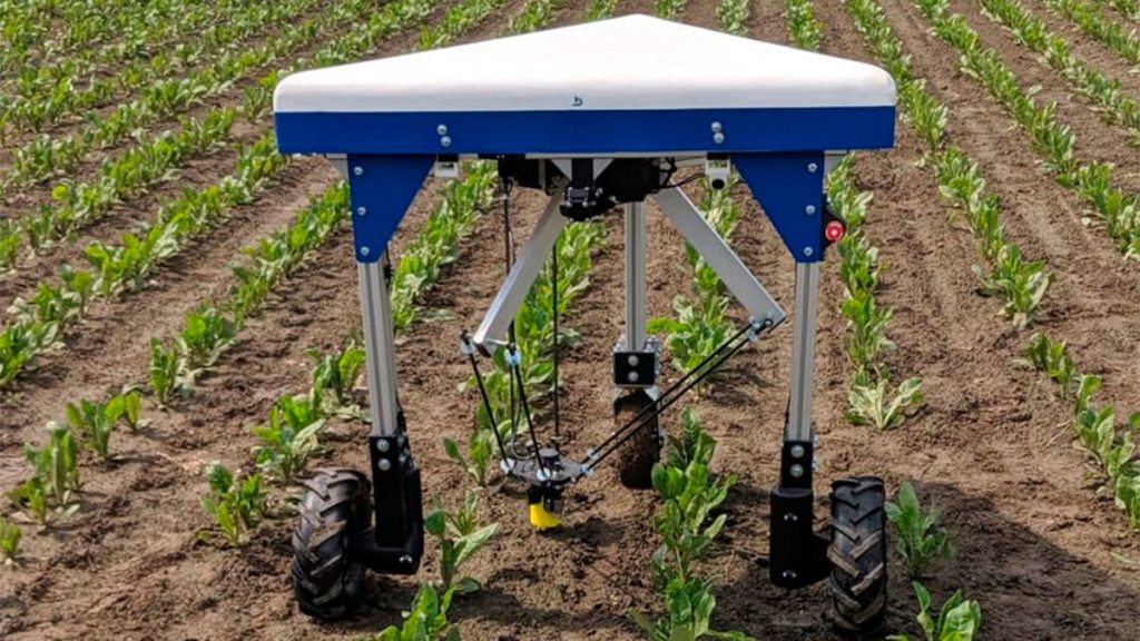 Un robot para eliminar malas hierbas, ganador del programa EIT FAN