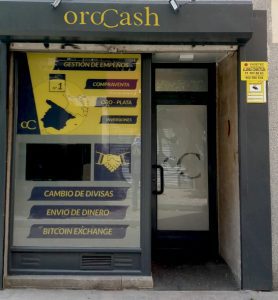 Orocash abre una franquicia en Madrid