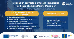 II Edición del Programa de Aceleración de IAT Marino-Marítima