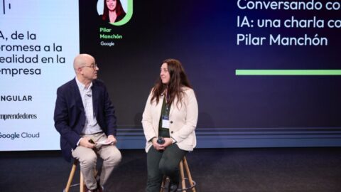 Pilar Manchon y Alejandro Vesga. IA