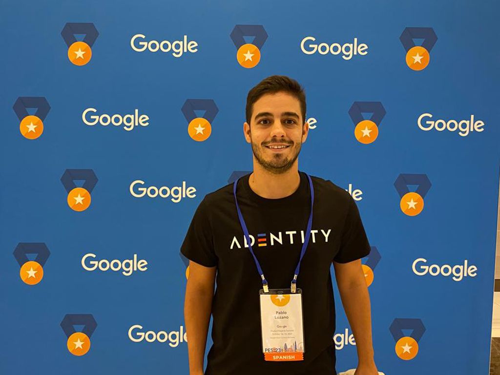 Google invita al equipo de Adentity a la Cumbre de Expertos de Producto en Londres