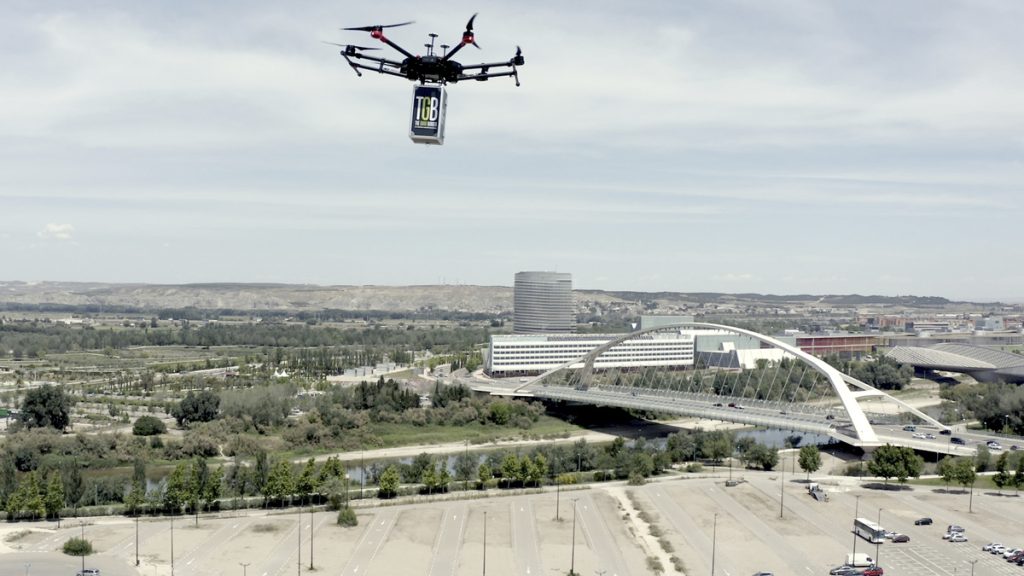 Restalia delivery con drones