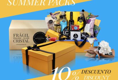 Bronze & Mora presenta sus packs gourmet para el verano: sabor, diseño y un 10% de descuento directo
