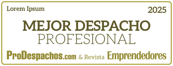 ProDespachos.com, en colaboración con la Revista Emprendedores, ha lanzado el distintivo digital “Mejor Despacho Profesional 2025”,