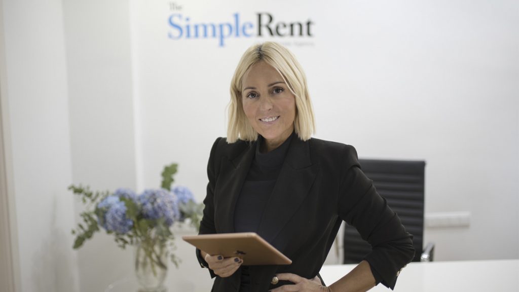 Sonia Campuzano CEO y cofundadora de la franquicia The Simpe Rent