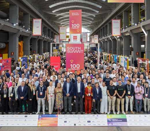 El Rey posa fundo a los finalistas de South Summit 2025