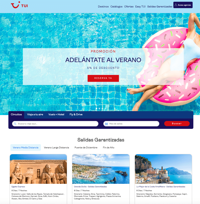 TUI Spain y Air France KLM Delta, unidas en una campaña conjunta con precios muy competitivos