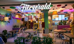 Establecimiento de The Fitzgerald Franquicias de hamburguesas